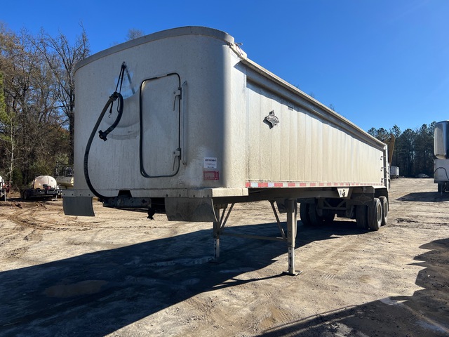 2021 Trailstar 36 ft T/A Aluminum Frameless End Dump Trailer