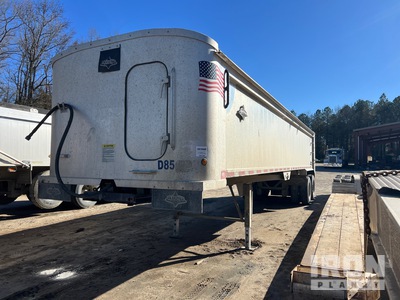 2021 Trailstar 36 ft T/A Aluminum Frameless End Dump Trailer