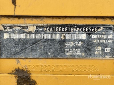 2016 Cat D8T Tractor de cadenas