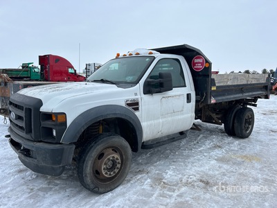 2009 Ford F-450 4x4 Tipper Truck