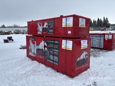 2026 Arctic Shelter 60 ft x 30 ft Peak Double Truss Storage Building (Unused)