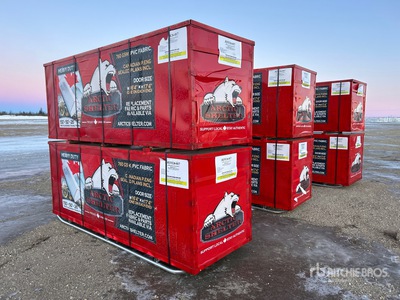 2026 Arctic Shelter 150 Ft x 50 Ft x 26 Ft Peak Double Truss Edificio de almacenaje (Unused)