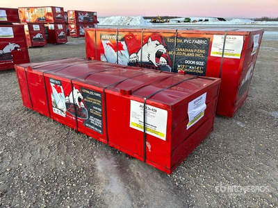 2026 Arctic Shelter 60 ft x 30 ft x 22 ft Peak Double Truss Edificio de almacenaje (Unused)