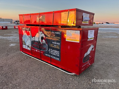 2026 Arctic Shelter 40 Ft x 30 Ft x 22 Ft Peak Double Truss Edificio de almacenaje (Unused)