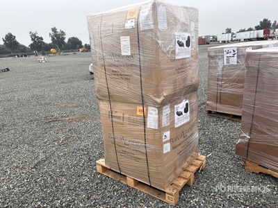 Quantity of (2) BarcaLounger Nelson Recliner Chair in Apollo Onyx Leather (Unused)