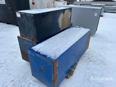 Quantity of (3) 3 different styles and sizes Cassetta per attrezzi