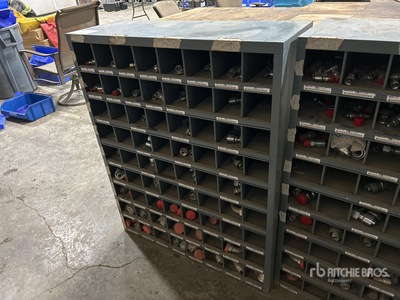 Quantity of Hydraulic Fittings and Bolt Bin