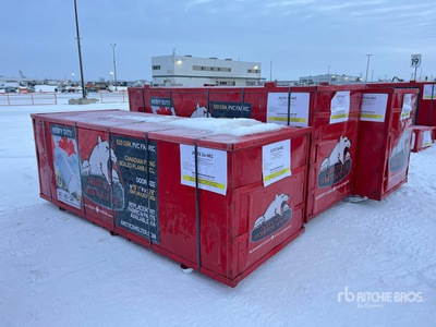 2025 Arctic Shelter 40 ft x 80 ft 24 ft Peak Double Truss Storage Building (Unused)