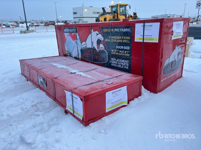 2025 Arctic Shelter 40 ft x 30 ft 22 ft Peak Double Truss Storage Building (Unused)