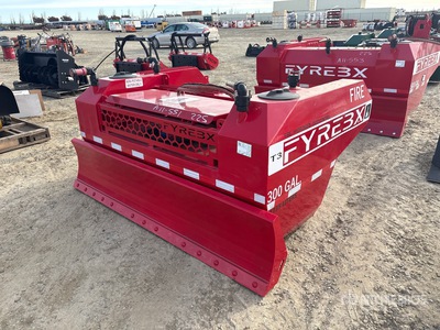Fyrebx FUELBX 300 Gallon Skid Steer Water Tank Attachment