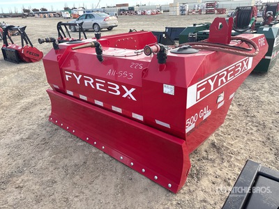 Fyrebx FUELBX 500 Gallon Skid Steer Water Tank Attachment