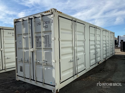 2025 40 ft High Cube Multi-Door Storage Container