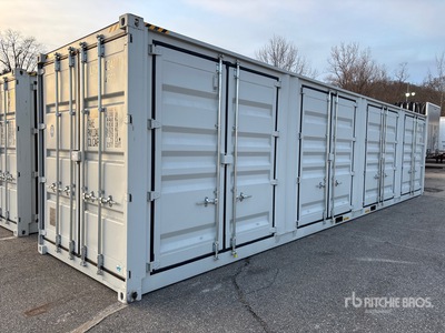 2026 40 ft One-Way High Cube Multi-Door Storage Container (Unused)