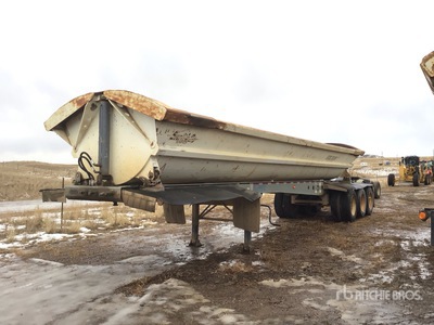 2007 Smithco S3-42-34 34 ft Tri/A Side Dump Trailer