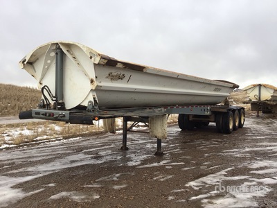 2007 Smithco S3-42-34 34 ft Tri/A Side Dump Trailer