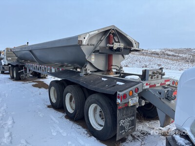 2020 Trail King TK60SSD 43 ft Tri/A Side Dump Trailer