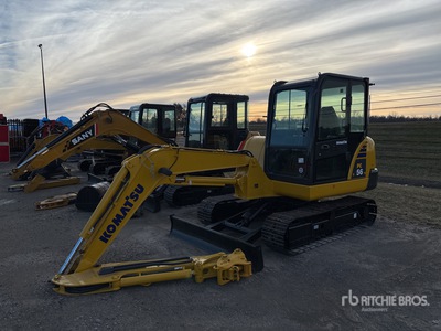2020 Komatsu PC56-7 Minibagger