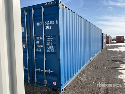 2025 40 ft High Cube Storage Container