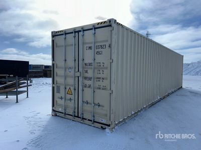 2025 40 ft One-Way High Cube Storage Container