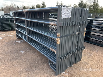 Quantity of (18) 2025 BYT MSP120 12 ft Magnum Ranch Panneau pour bétail (Unused)