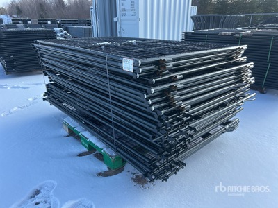 Quantity of (24) 2025 BYT MSPP07 7 ft Mesh Sheep Livestock Panel (Unused)