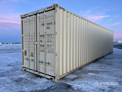 2025 40 ft High Cube Storage Container