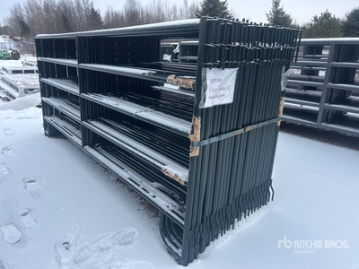 Quantity of (24) 2025 BYT RG12 12 ft Ranch Livestock Gate (Unused)