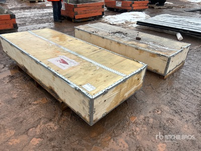 Quantity of (2) 2025 BYT MCLFT15 1500 lb Air Hydraulic Motorcycle Vehicle Lift (Unused)