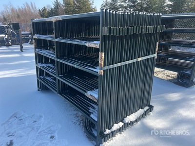 Quantity of (24) 2025 BYT RP76 7 ft 6 in Ranch Livestock Panel (Unused)