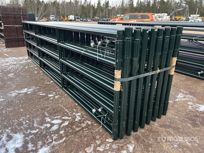 Quantity of (16) 2025 BYT MRG160 16 ft Magnum Ranch ゲート (Unused)