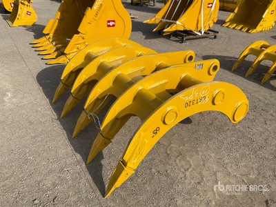 2025 HW RAKE32065 65 in Grabie do koparek - Fits Cat 320 (Unused)