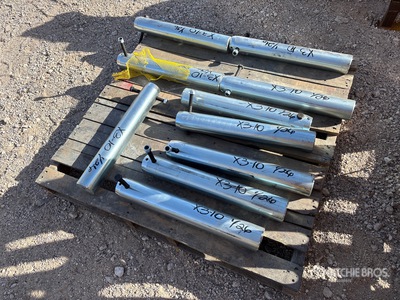 Quantity of (10) 2025 HW 80 mm X 545 mm Bucket Pins (Unused)