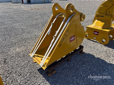 2025 HW BKT32024ROLLER 24 in Combination Compaction / Digging Excavator Bucket - Fits Cat 320 (Unused)