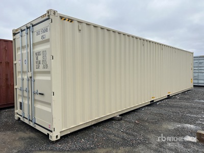 2025 40 ft High Cube Storage Container