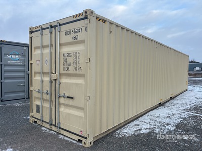 2025 40 ft High Cube Storage Container