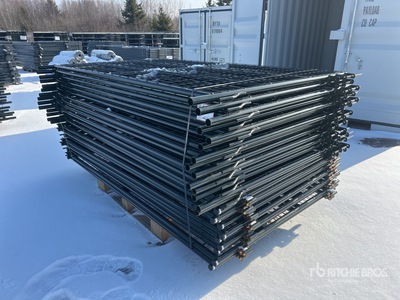 Quantity of (24) 2025 BYT MSPP07 7 ft Mesh Sheep Livestock Panel (Unused)