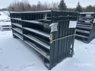 Quantity of (24) 2025 BYT RP120 12 ft Ranch Livestock Panel (Unused)