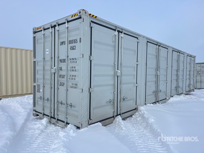 2025 40 ft High Cube Multi-Door Storage Container