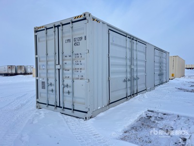 2025 40 ft High Cube Multi-Door Storage Container