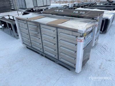 2026 Suihe NWB-20DS -7 7 ft 4 in 20-Drawer Workbench (Unused)