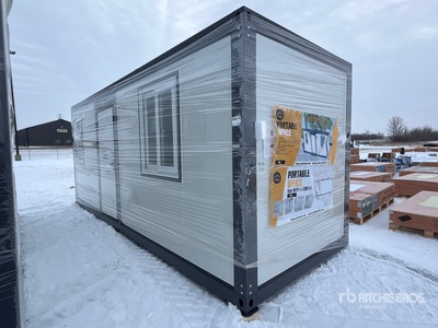 2025 Suihe NMO-20FT-007C-FP 20 ft x 7 ft Mobile Office (Unused)
