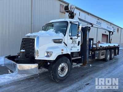 Manitex 26101C 26 ton Straight Boom on 2019 Freightliner 114SD 8x4 Ciężarówka z wysięgnikiem