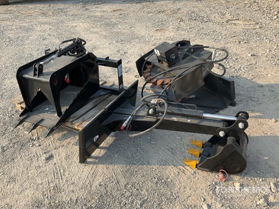 Quantity of (3) Skid Steer Attachments (Unused)