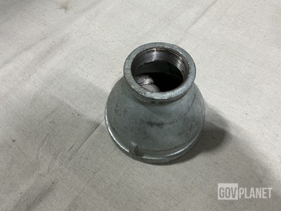 (88) VJ Supply 4" X 8" MI Reducer Pipes