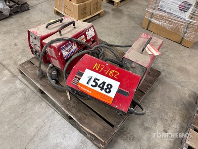 Quantity of (4) Lincoln Invertec V275-S Mobile Multi-Process Schweißgerät