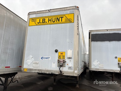 2001 Wabash 53 ft x 102 in T/A Van Trailer