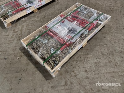 Quantity of (5) 2026 Suihe BC-5400 5400 lb Ratchet Binders & (10) 20 ft Chains (Unused)