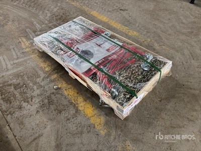 Quantity of (5) 2026 Suihe BC-9200 9200 lb Ratchet Binders & (10) 20 ft Chains (Unused)