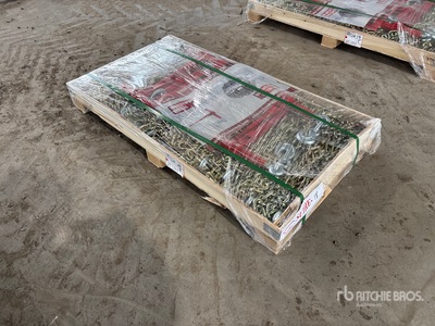 Quantity of (5) 2026 Suihe BC-9200 9200 lb Ratchet Binders & (10) 20 ft Chains (Unused)
