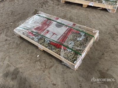 Quantity of (5) 2026 Suihe BC-9200 9200 lb Ratchet Binders & (10) 20 ft Chains (Unused)